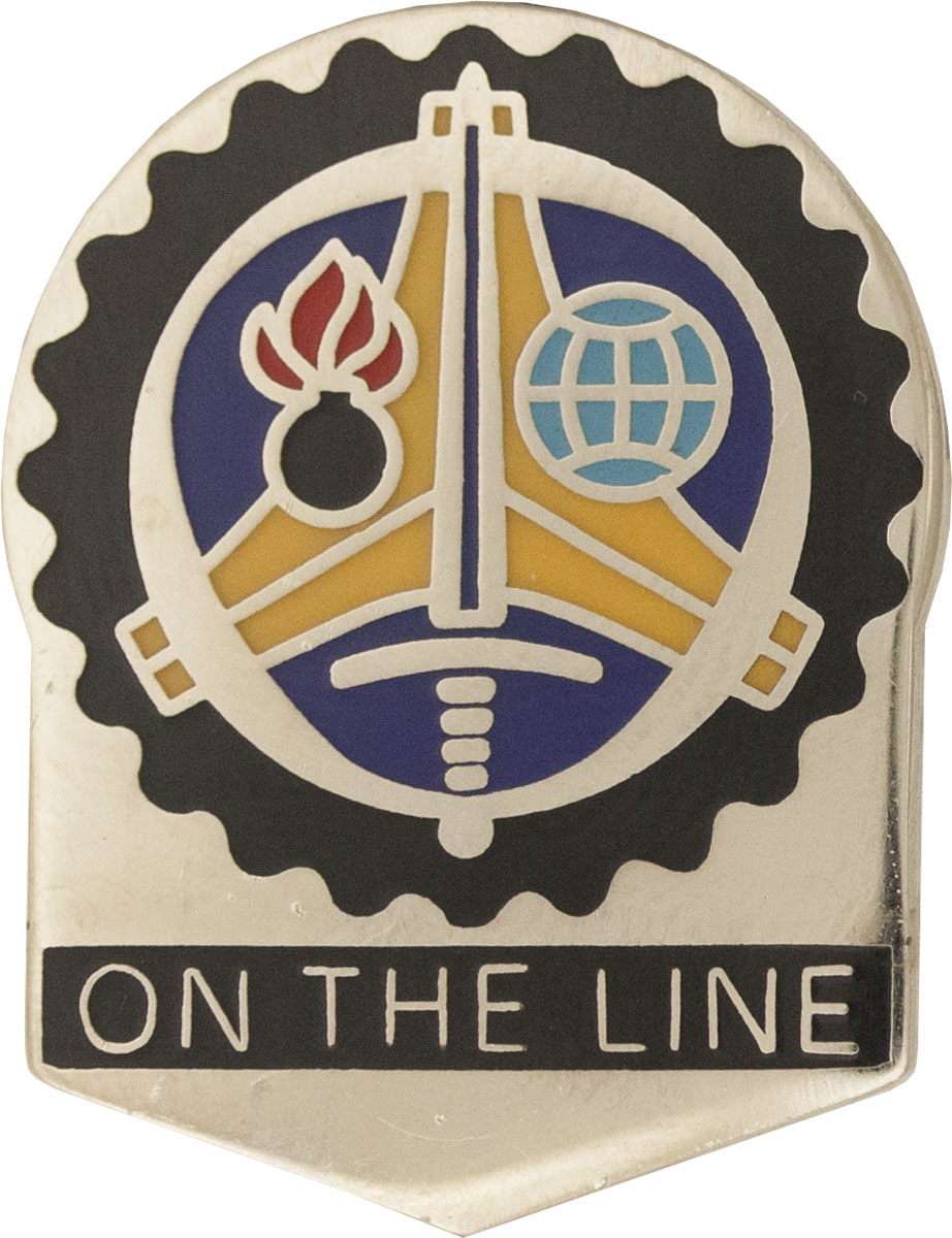 Operations Support Command Unit Crest (On The Line) US Military