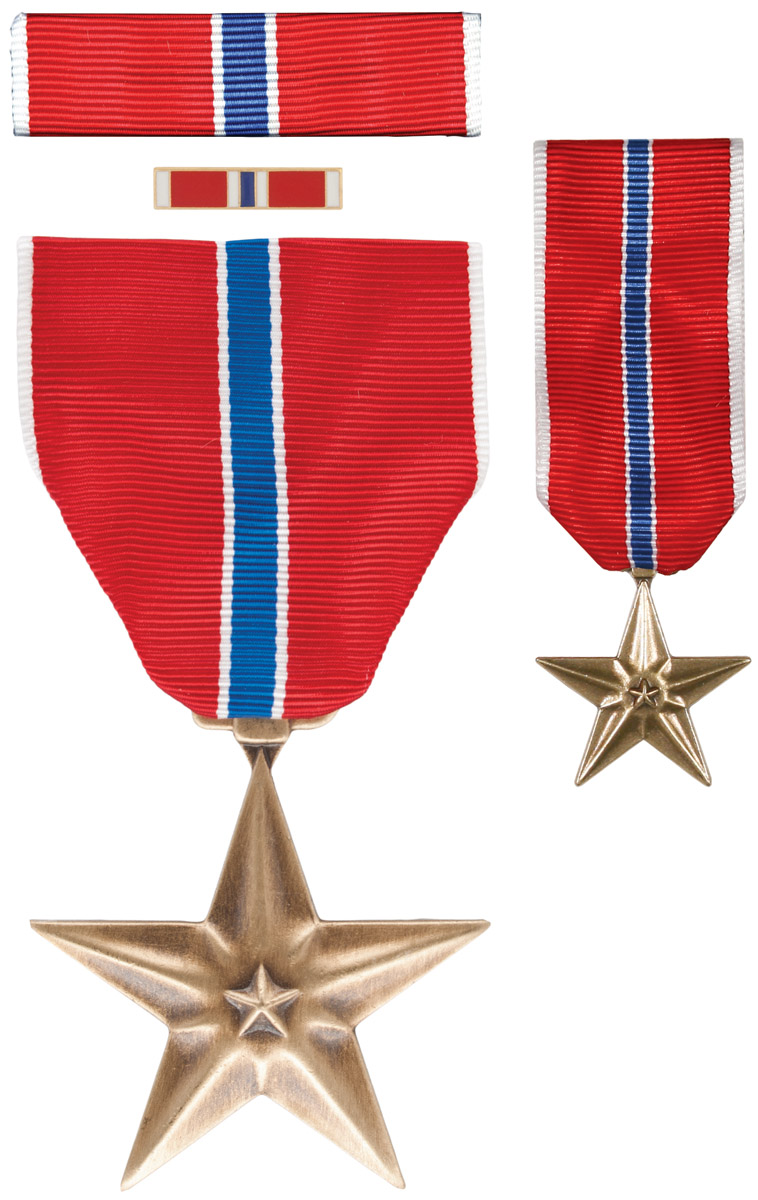 Bronze Star Medal, Box Set w/Lapel Pin & Mini Medal US Military