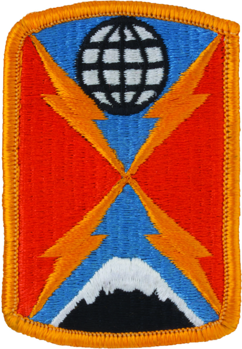 1104th Signal Brigade Full Color Patch