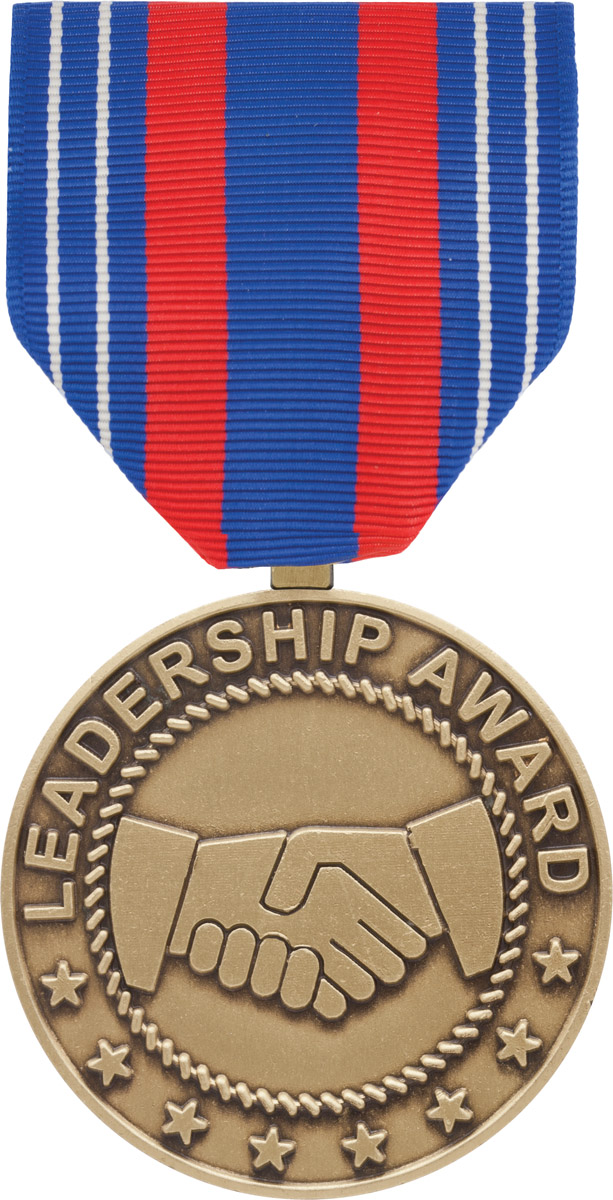 Rc Ml F321 Af Leadership Award Medal Gold Us Military