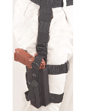 Tactical Left Hand Low Ride Holster Black 05354L