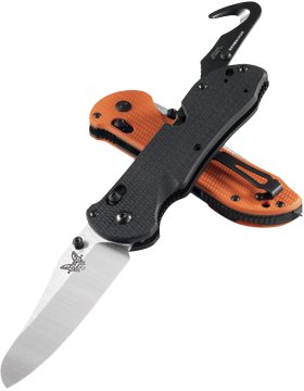BenchMade Triage Knife Orange Blk Blade 915BK-ORG