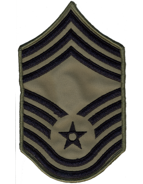 Male Air Force Chevron ABU (Pair) Chief Master Sergeant