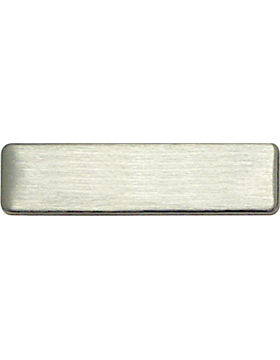 Air Force Metal Name Tag (Blank No Engraving)
