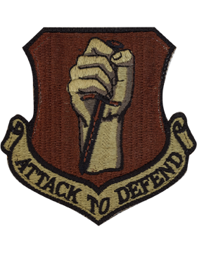 35th Fighter Wing OCP Patch with Fastener