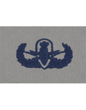 Air Force ABU Sew-on Badge Explosive Ordnance Disposal (EOD)
