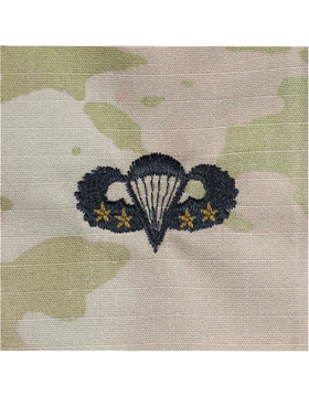 Scorpion Sew-on SWV-407D Combat Parachutist Fourth Award