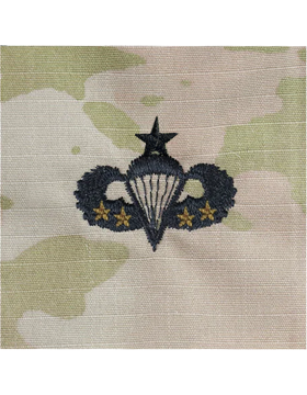 Scorpion Sew-on SWV-408D Senior Combat Parachutist Fourth Award