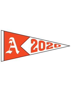 Alexandria with Year Customizable Alumni Pennant Sticker