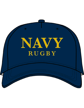 BC-USNA-115D Ball Cap Navy Blue - Navy Rugby without Line Accent