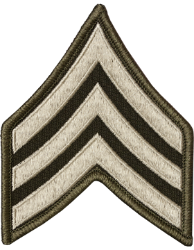 Army Dress Chevron AGSU E-5 Sergeant (Pair)