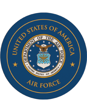 CSTR-AF-102, Navy Blue, USAF, AF Shield