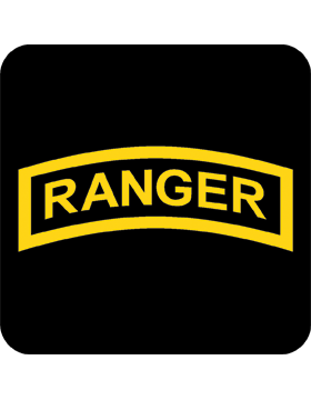 Coaster Ranger Tab on Black