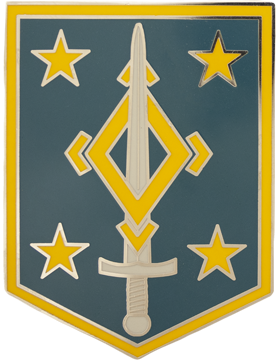 4th Maneuver Enchancement Brigade Combat Service Identification Badge