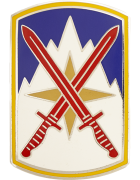 10th Sustainment Brigade Combat Service Identification Badge