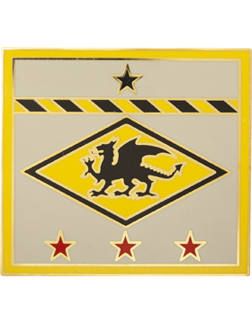 13th Finance Group Combat Service Identification Badge