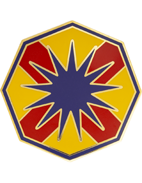 13th Sustainment Command Combat Service Identification Badge