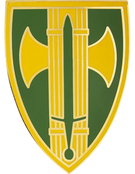18th Military Police Brigade Combat Service Identification Badge