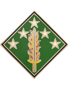 20th Support Command Combat Service Identification Badge