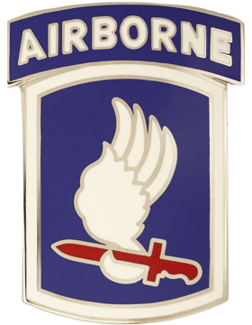173rd Airborne BCT with Airborne Tab Identification Badge