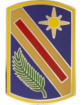 321st Sustainment Brigade Combat Service Identification Badge