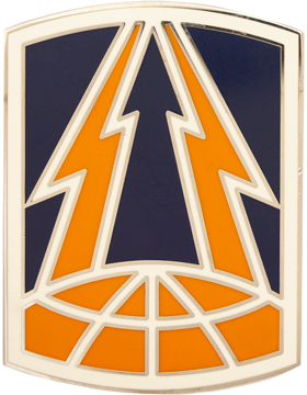 335th Signal Command Combat Service Identification Badge