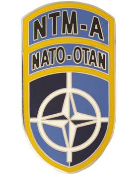 NATO Training Mission Afghanistan Combat Service Identification Badge