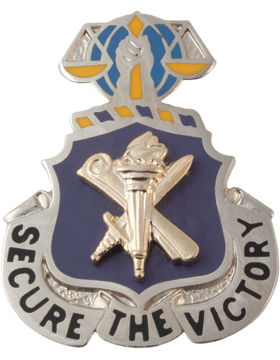 Regimental Crest Civil Affairs (Secure the Victory)