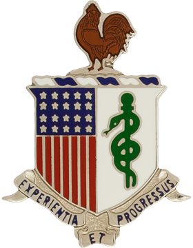 Regimental Crest (D-R117) Medical Dept Regt 