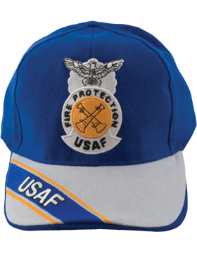 Cap Royal Blue and Gray with Two Bugles Badge Crossed (3D) DC-AF/812