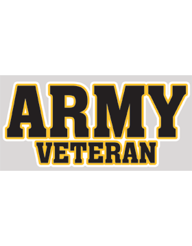 Army Veteran Decal