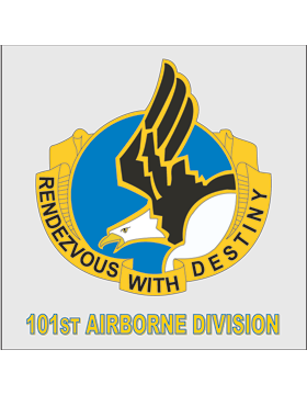101st Airborne Division Unit Crest Decal