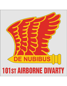 101st Airborne Division Artillery Unit Crest Decal