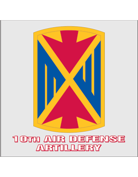 10th Air Defense Artillery Decal