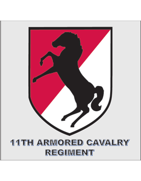 11th Armored Cavalry Regiment Decal
