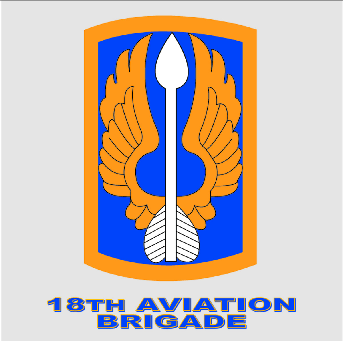 18th Aviation Brigade Decal