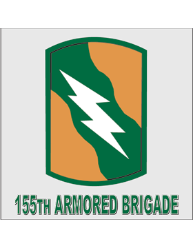 155th Armor Brigade Decal