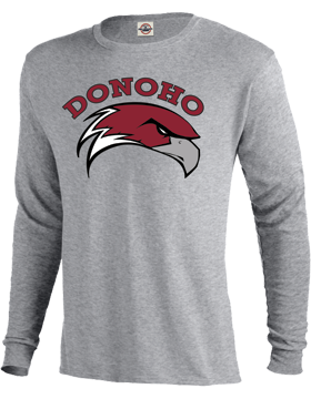 Donoho Athletic Heather Long Sleeve T-Shirt