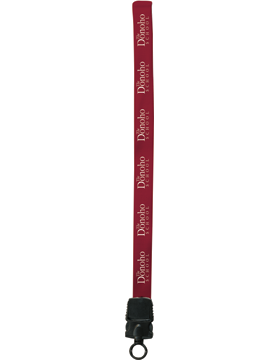 The Donoho School Maroon Lanyard