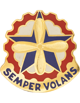 Avcrad Control Element Unit Crest (Semper Volans)