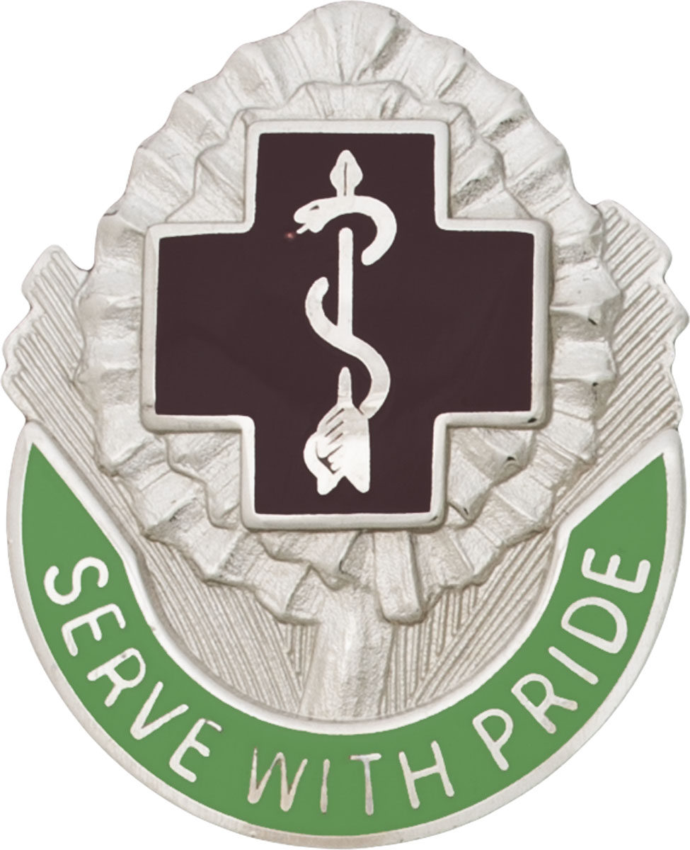 Dental Activity Fort Drum Unit Crest (Serve With Pride)