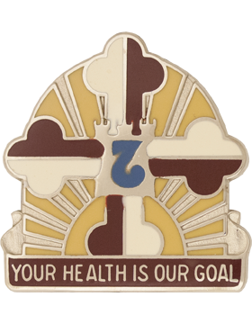 Medical Dept Fort Sill Unit Crest Life And Health 