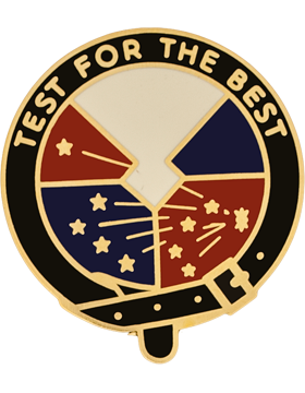 Test And Evaluation Unit Crest (Test For The Best)