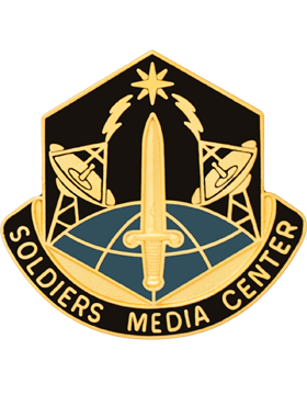 United States Army Soldiers Media Center Unit Crest (Soldiers Media Center)