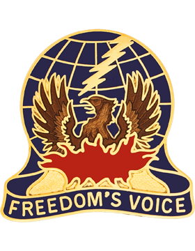 United States Army Air Traffic Service Unit Crest (Freedom's Voice)