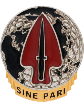 United States Army Special Operations Unit Crest (Sine Pari)(New)