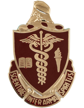 Walter Reed Army Medical Center Unit Crest (Science Inter Arma Spiritus)