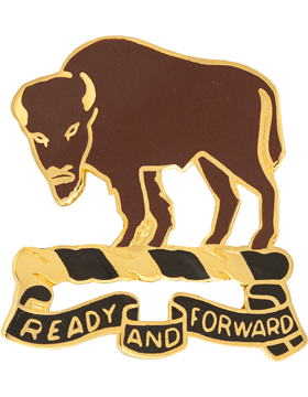 10th Cavalry (Left) Unit Crest (Ready And Forward)