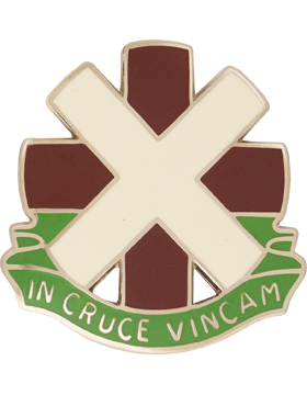 10th Combat Support Unit Crest (In Cruce Vincam)