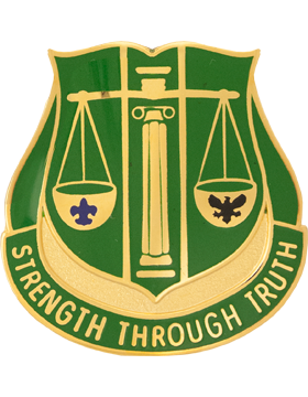 11th Military Police Battalion Unit Crest (Strength Through Truth)